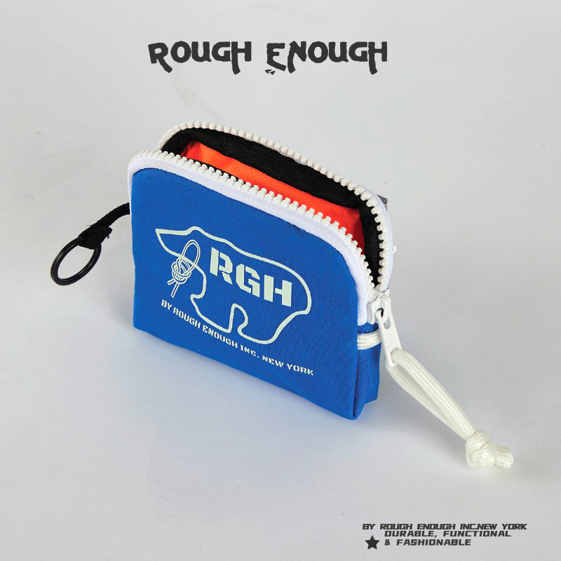 Embroidery Wallet - RGH Canvas Card & Coin Purse