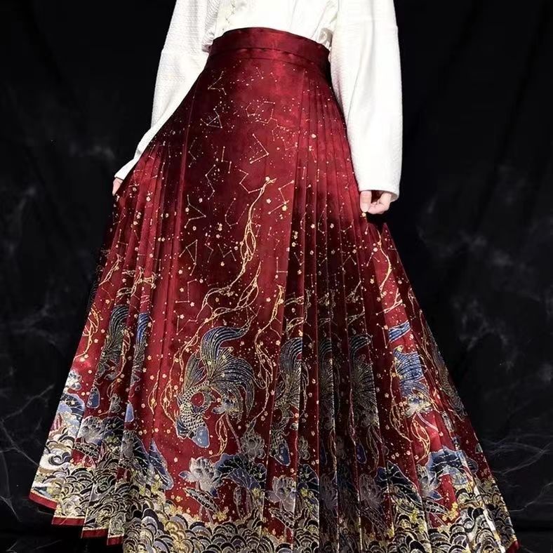 Embroidery Horse - ‌New Chinese Style Hanfu Horse Face
