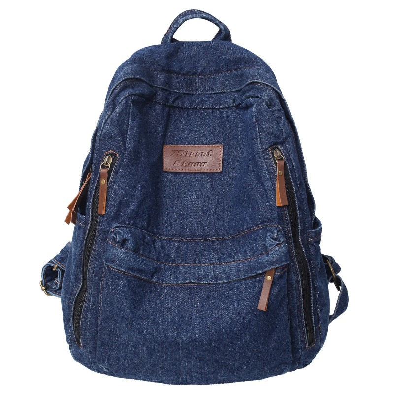 Denim Fashion Backpacks for Sc - Embroidery Jeans recension och pris