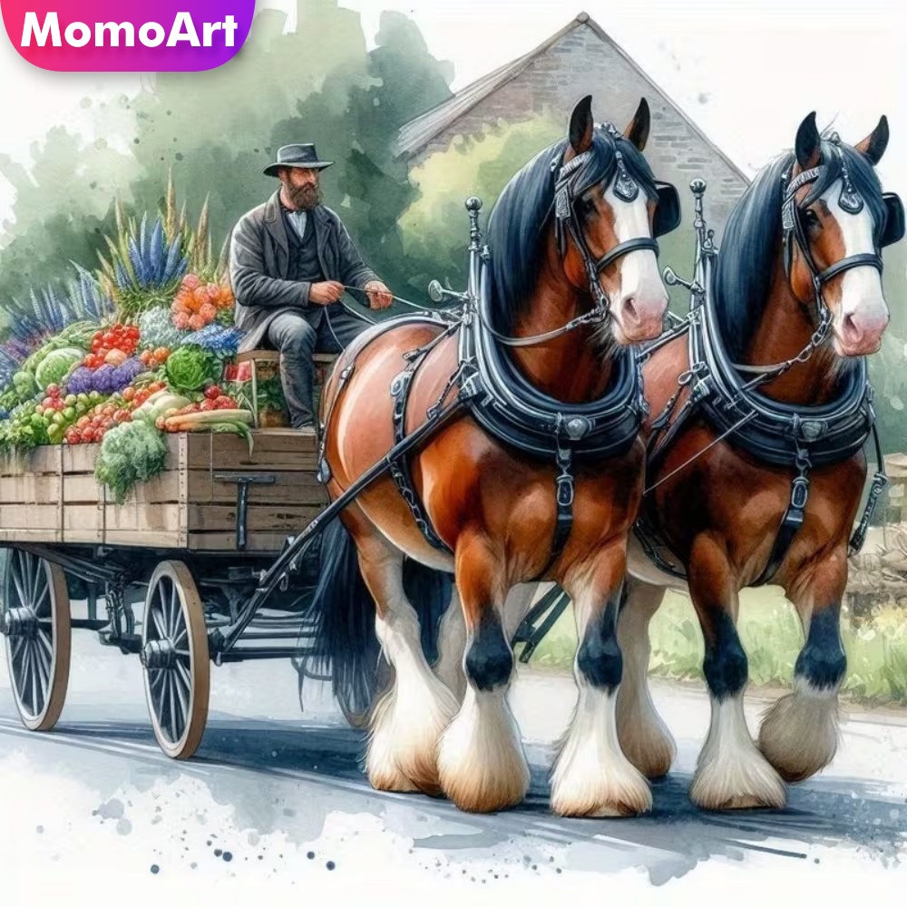 Momoart Horse Diamond Embroide - Embroidery Horse recension och pris