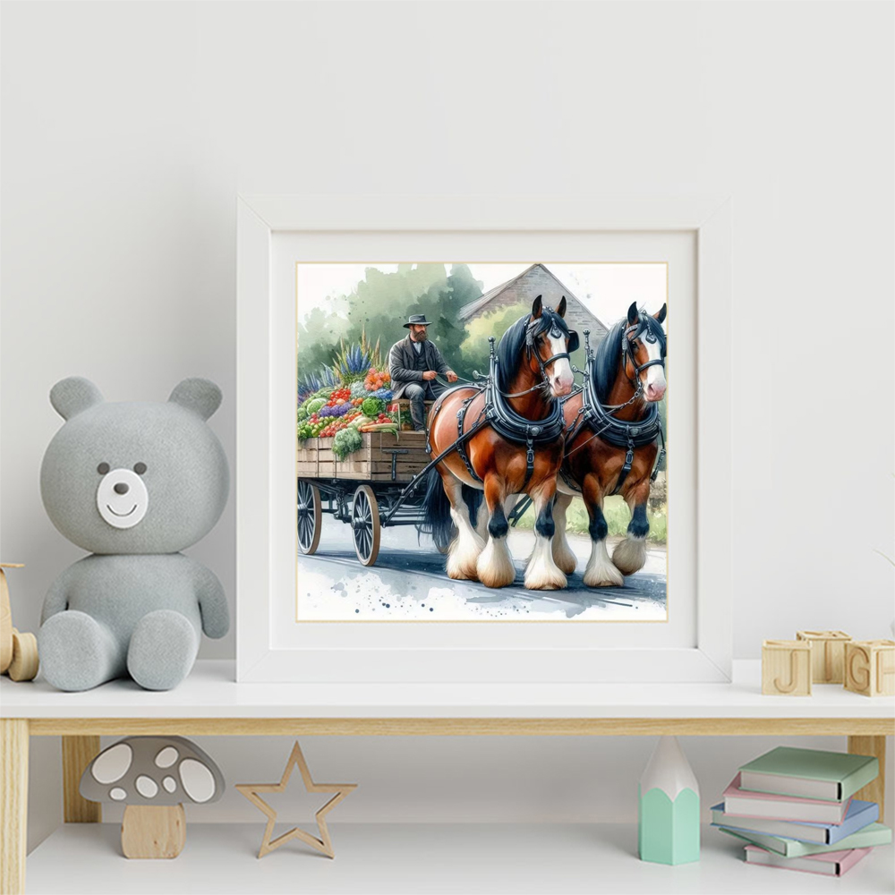 Momoart Horse Diamond Embroide - Embroidery Horse recension och pris
