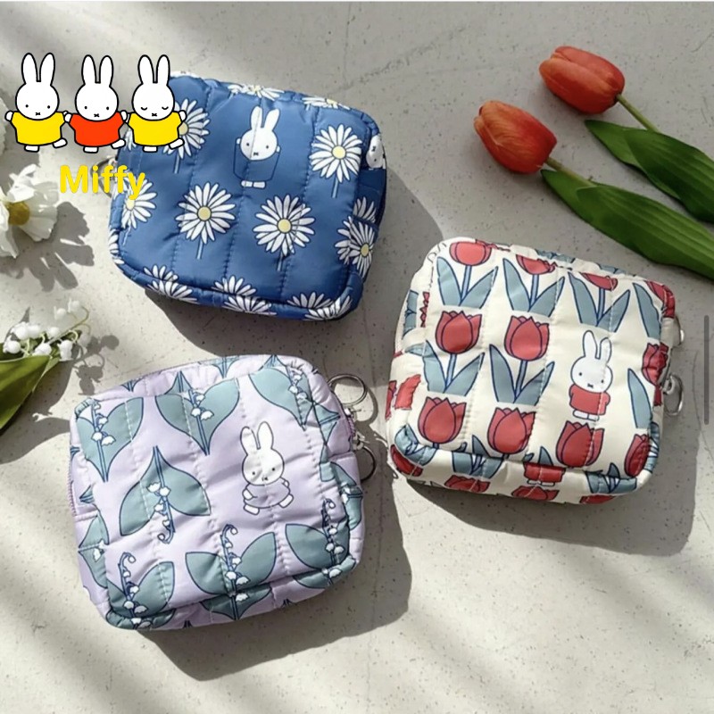 Kawaii Miffy Makeup Bag Japane - Embroidery Wallet recension och pris