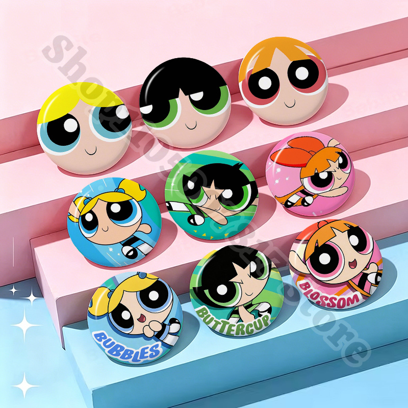 Kawaii The Powerpuffs Girls Ca - Embroidery Reddit recension och pris