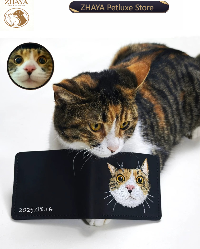 Custom Genuine Leather Wallet  - Embroidery Wallet recension och pris
