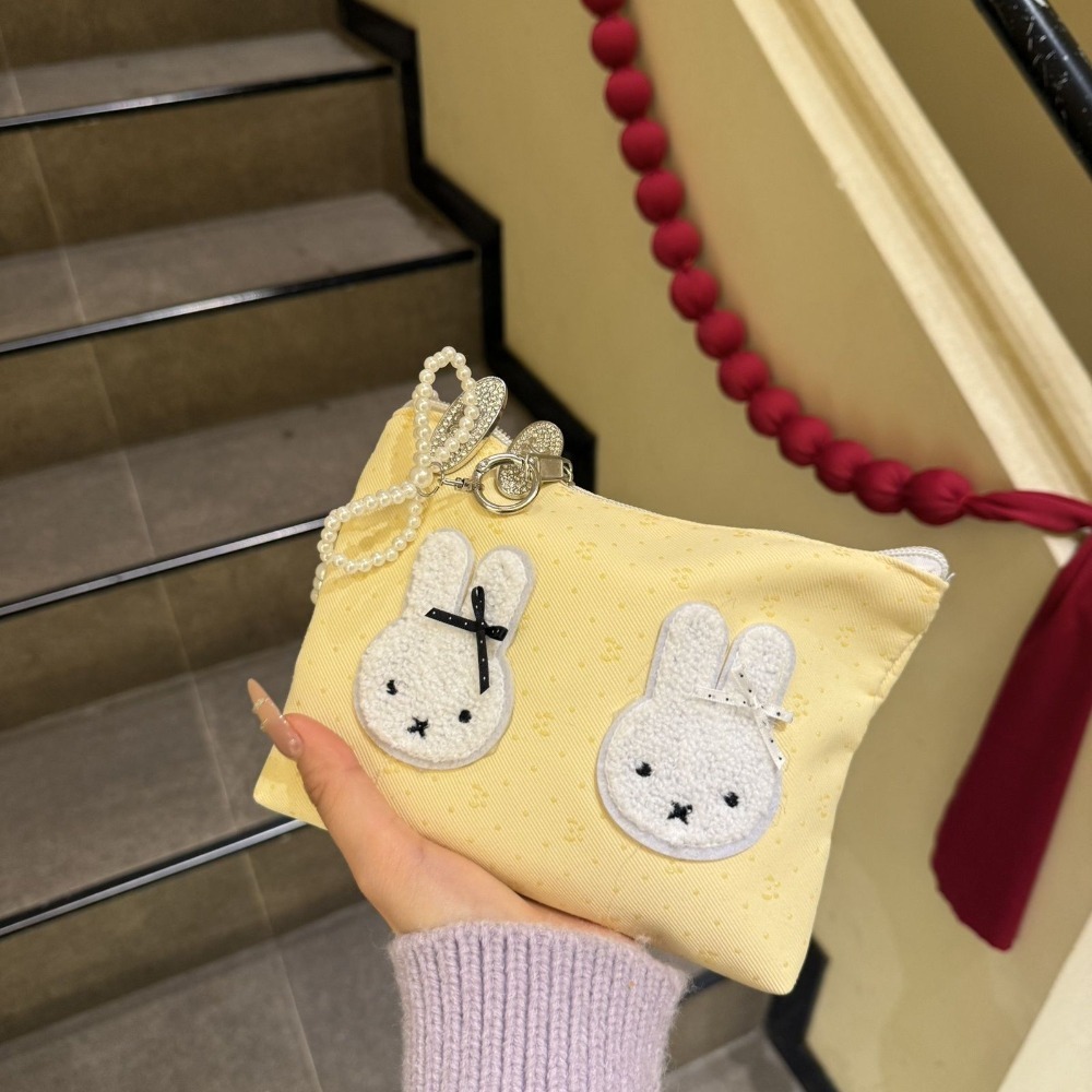 Miffy Kawaii Large capacity ma - Embroidery Wallet recension och pris