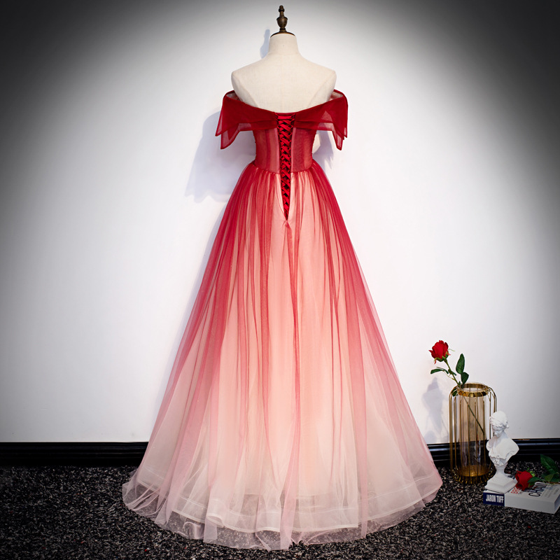 Strap Toast Dress for Bride 20 - Embroidery Gradient recension och pris