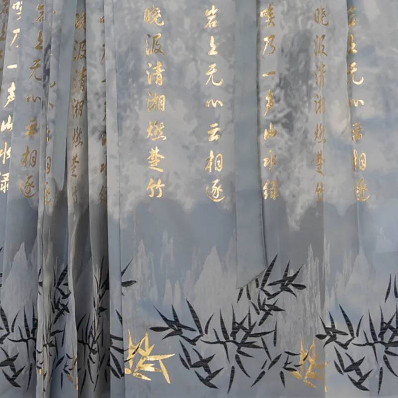 Chinese Horse Face Skirt 2pcs  - Embroidery Horse recension och pris