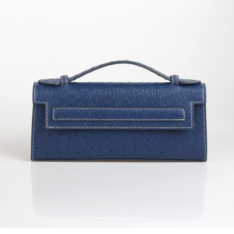 Women New Ostrich Pattern Clut - Embroidery Wallet recension och pris