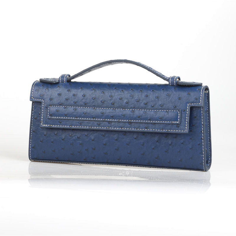 Women New Ostrich Pattern Clut - Embroidery Wallet recension och pris