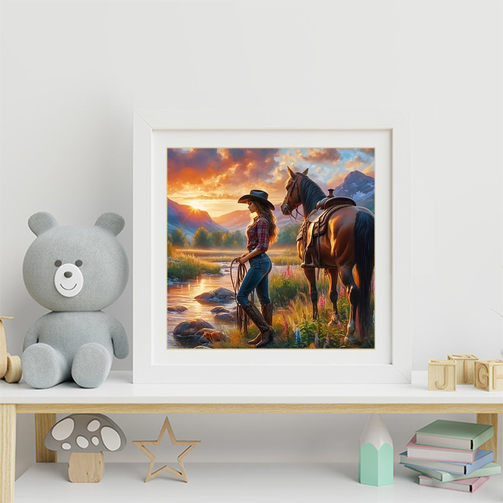 Momoart Diamond Embroidery Wom - Embroidery Horse recension och pris