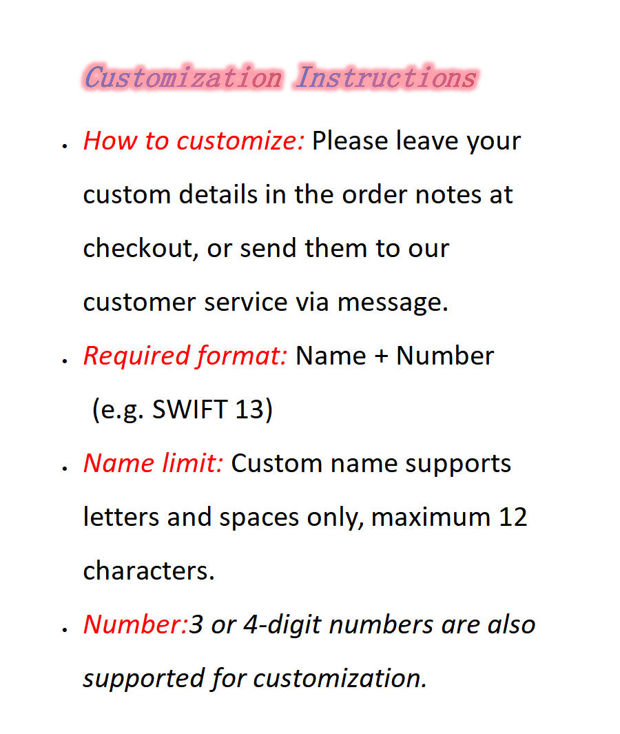 Customized Name And Number Des - Embroidery Jersey recension och pris
