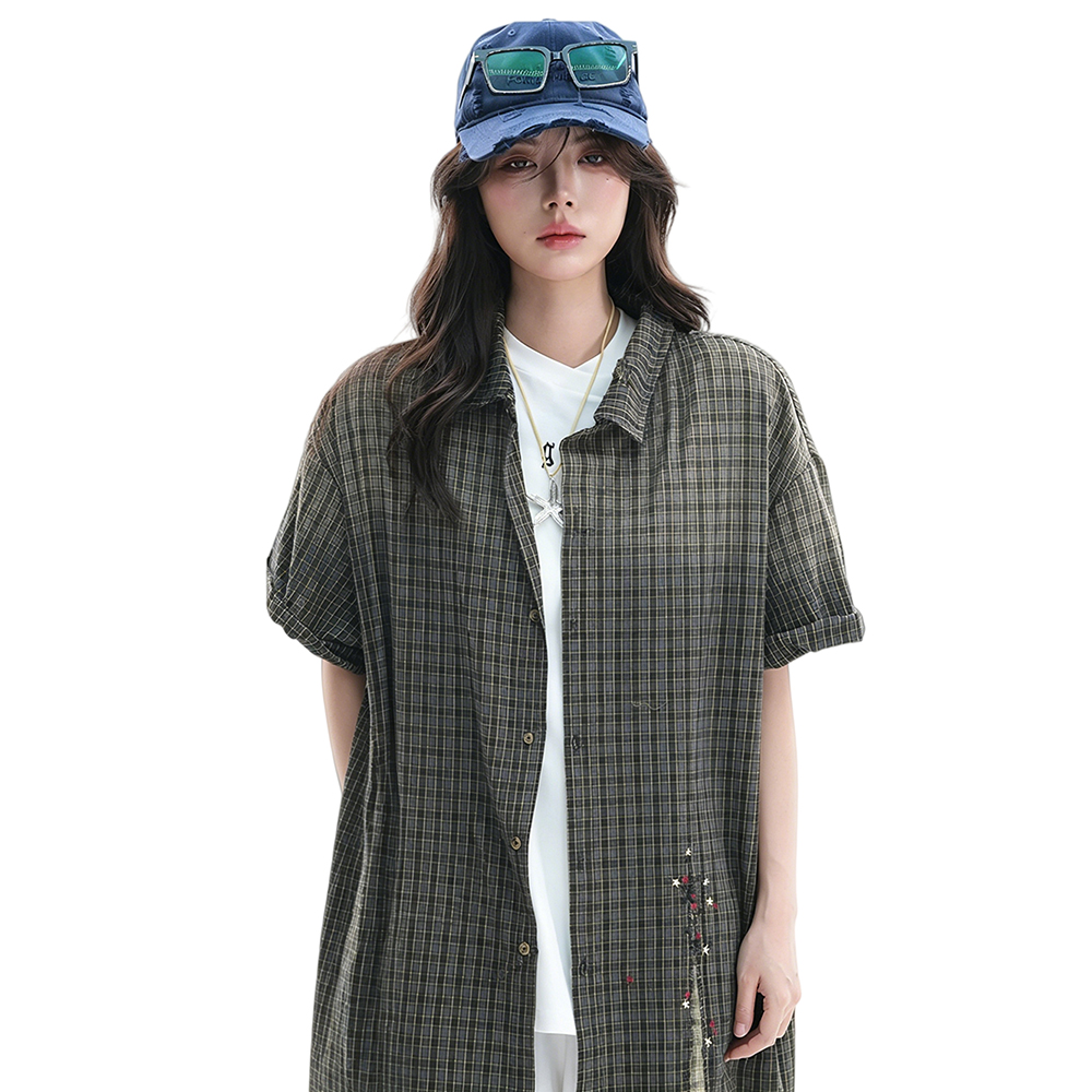 Women's Blouses and Shirts Vin - Embroidery Gradient recension och pris