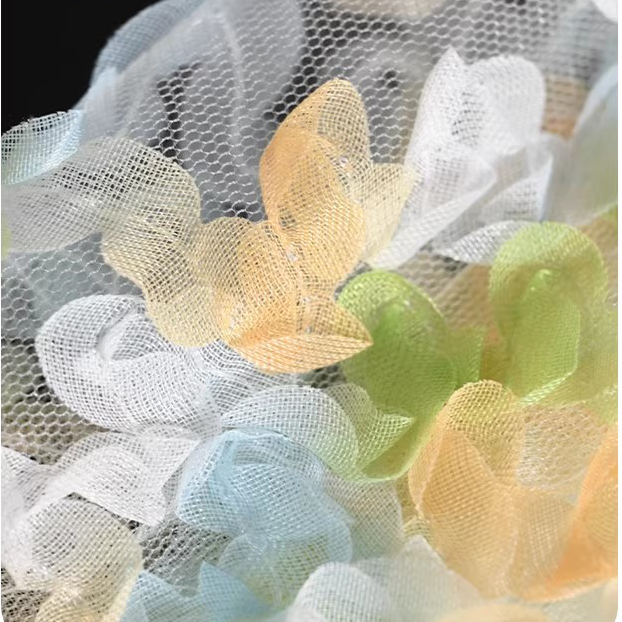 1yard new gauze fabric for clo - Embroidery Gradient recension och pris