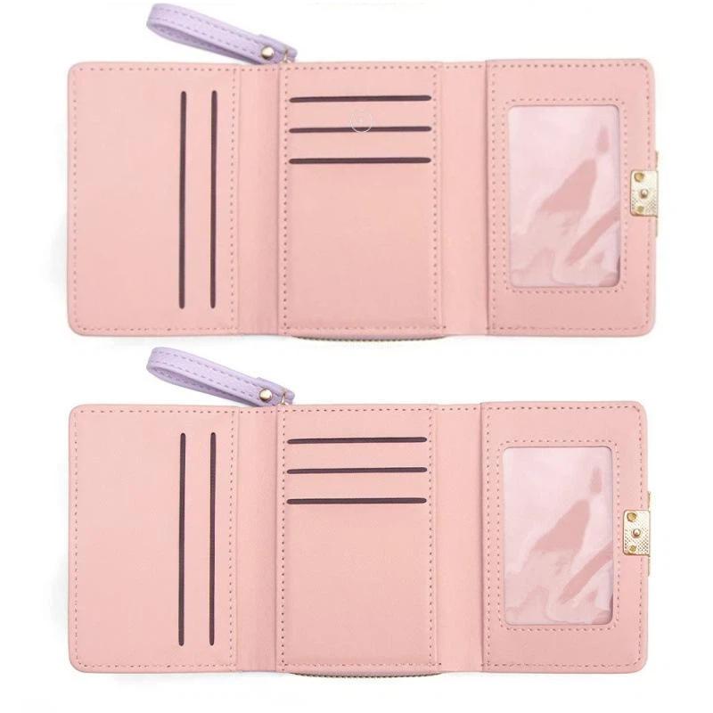 PU Leather Short Wallet With C - Embroidery Wallet recension och pris