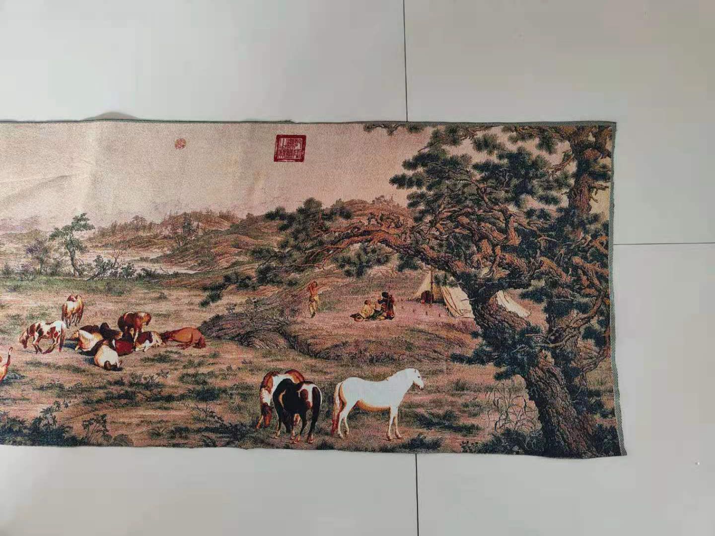 5M Super size Chinese Folk Sil - Embroidery Horse recension och pris