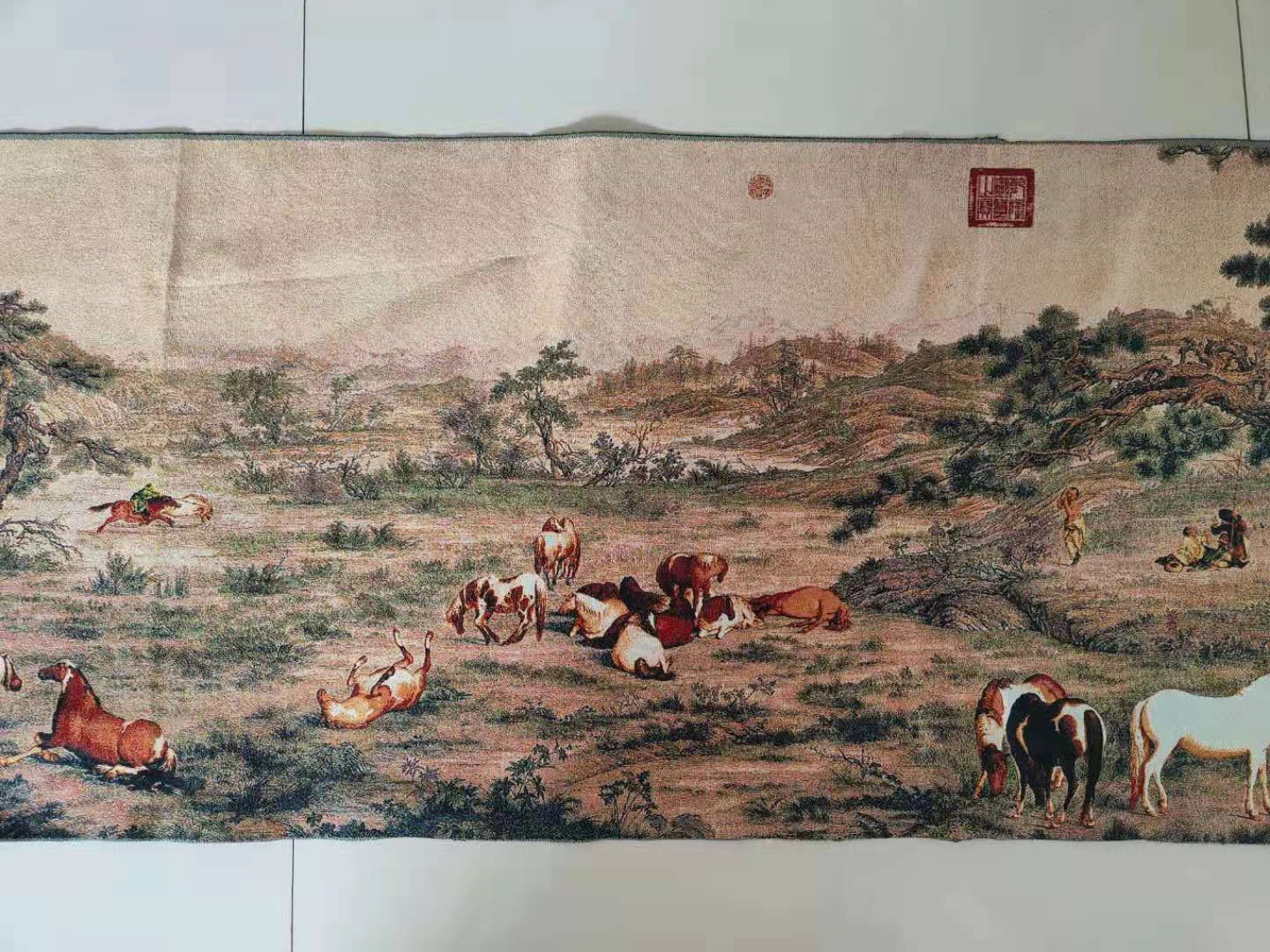 5M Super size Chinese Folk Sil - Embroidery Horse recension och pris