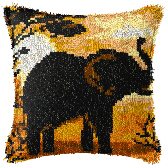 Elephant Horse Animal Latch Ho - Embroidery Horse recension och pris