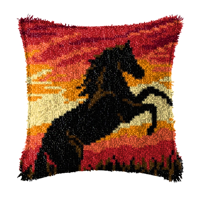 Elephant Horse Animal Latch Ho - Embroidery Horse recension och pris