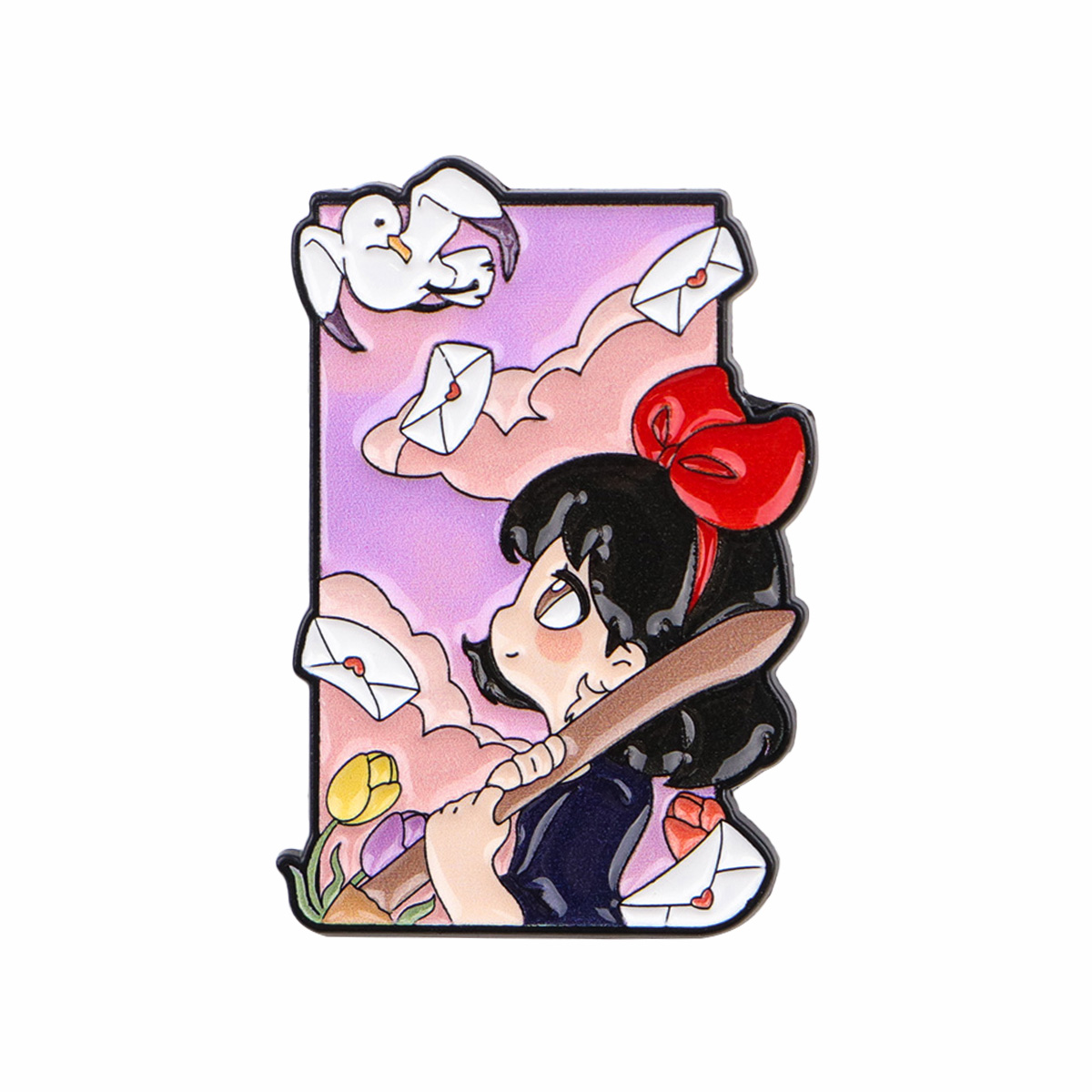Healing Anime Series Enamel Pi - Embroidery Reddit recension och pris