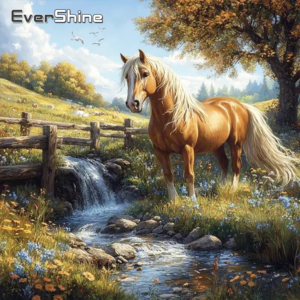 EverShine DIY Horse Diamond Pa - Embroidery Horse recension och pris