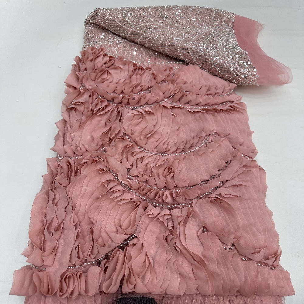 Luxurious African Sequins Lace - Embroidery Jersey recension och pris