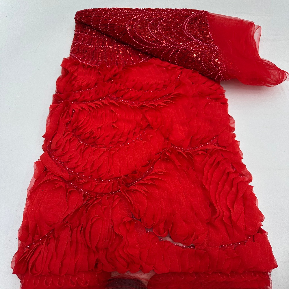 Luxurious African Sequins Lace - Embroidery Jersey recension och pris