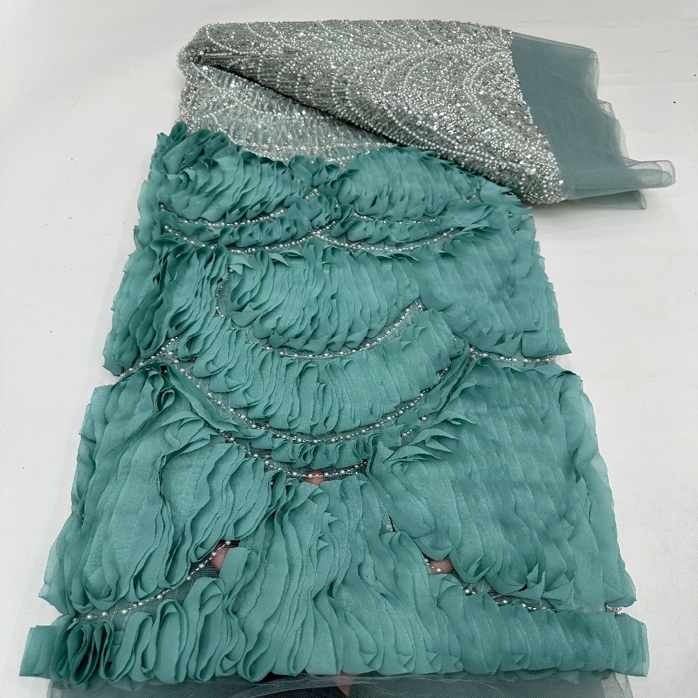 Luxurious African Sequins Lace - Embroidery Jersey recension och pris